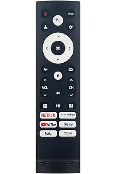 The Bros ERF3N90H Voice Remote for Hisense QLED TV 75A65H 55A68H 75U68H 55U6H & More
