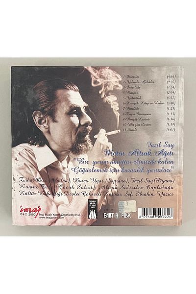 İmaj Müzik Fazıl Say Metin Altıok Lament Cd (Original Period Print Cd)
