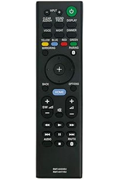 The Bros RMT-AH240U/AH110U Remote for Sony Sound Bar HT-NT3 NT5 XT2 XT3 CT790 CT800