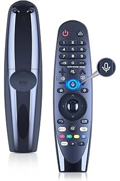 The Bros Magic Voice Remote for LG Smart TV – Replacement for AN-MR20GA AN-MR19BA with Pointer