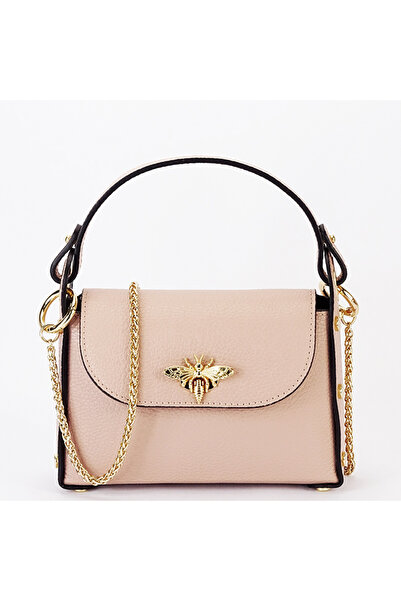 SOFILINE Geantă mică roz din piele naturală 1602 122