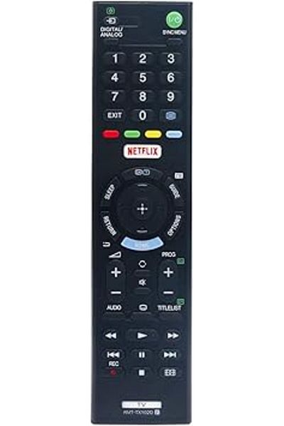 The Bros RMT-TX102D Replacement Remote for Sony TV KDL-43WD753 KD65X7007F KD65X8501C KD65X8507C