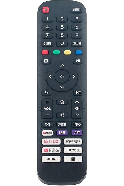 The Bros New Model Remote Control Replacement – Works with NIKAI, IKON & VIDEOCON Smart LCD LED TVs