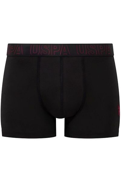 U.S. Polo Assn. Ανδρικό Σετ Μπόξερ 3 τεμαχίων - Anthracite Saks Μπλε & Μαύρο Χρώμα Βαμβακερά Εσώρουχα
