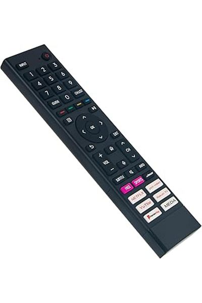 The Bros ERF3A80 Voice Remote for Hisense Smart TV 65A71GQTUK 65A72GQ 75A7GQTUK 65A7GQ 75A71GQTUK