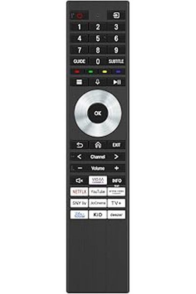 The Bros ERF3O98 Voice Remote for Hisense TV 43C450ME 50C450ME 55C450ME 50C350NE 65C350NE