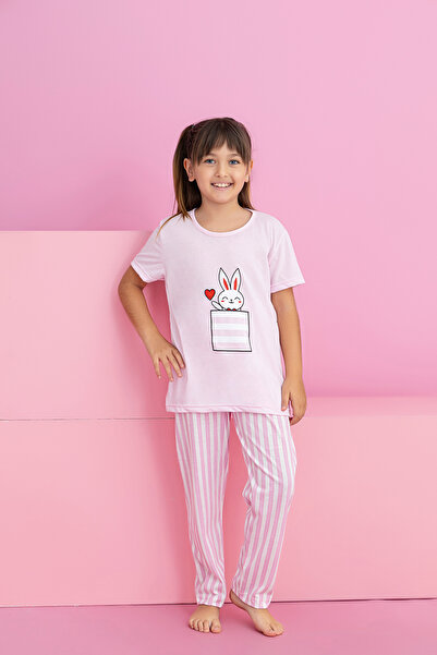 rindahomewear Mintás lány pizsama szett