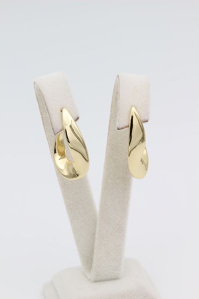 XUPING JEWELRY Style Pearl/Xuping Jewelry Asymmetric Flat Model Earring