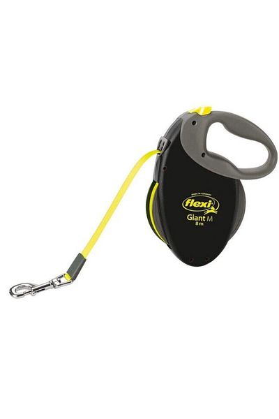Flexi Lesa retractabila Giant Neon, marimea L, 8m, pana la 50 kg