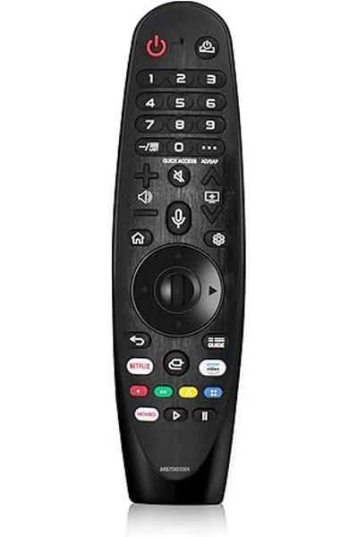 The Bros AN-MR20GA MR19BA AKB75855501 IR Remote for LG UHD/OLED/QNED TVs – No Voice/Pointer