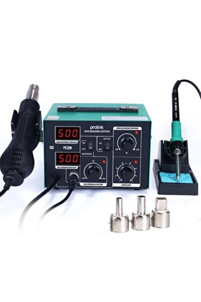 Prolink Luxury,Dijital Ekran Üflemeli Havya Lehim Makinası P-52 DN