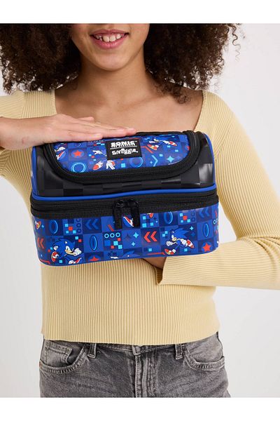 SMIGGLE - Sonic Double Layer Lunch Box