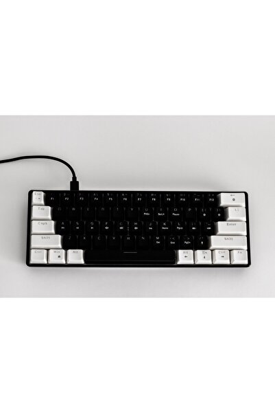 OEM Gaming Mechanical Keyboard V900, Compact 60%, RGB Lighting, Black