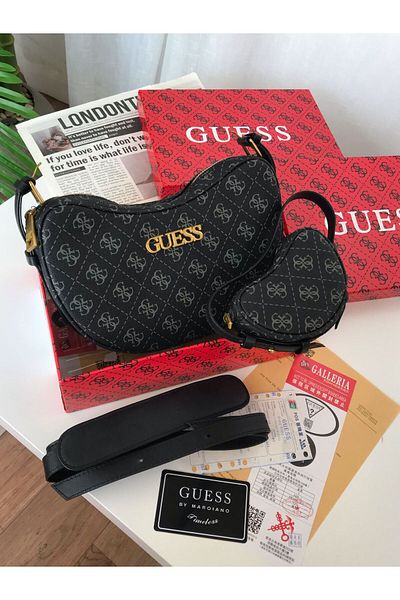 Guess Bags with a wallet, high quality plaster, brand