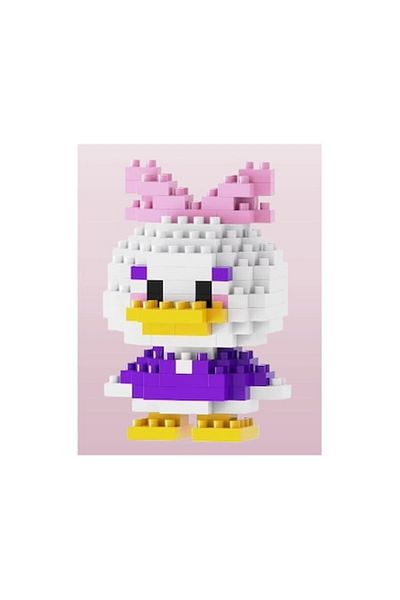 OEM Construction Set, Mini Character, Animated Series, Daisy Duck, 137 Pieces, For Kids and Adults