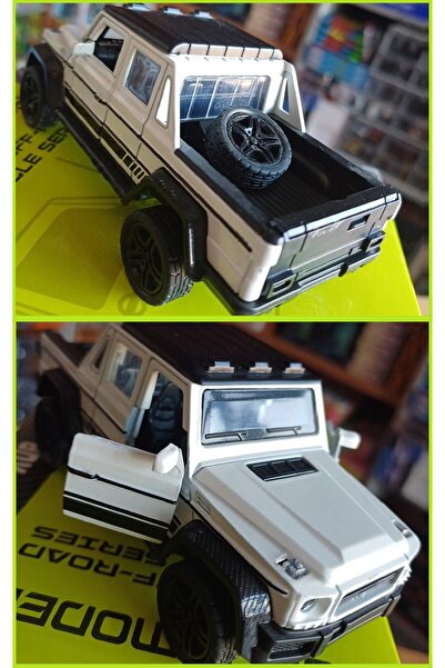OYUNCAKSAHİLİ MERCEDES BENZ AMG TARZI METAL PİCKUP KAMYONET MODEL ARABA 12CM KAPI VE BAGAJ AÇILIR