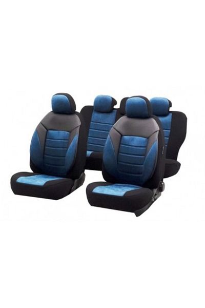Umbrella Set universal de huse de scaun Blue Diamond, albastru