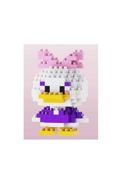 OEM Construction Set, Mini Character, Animated Series, Daisy Duck, 137 Pieces, For Kids and Adults