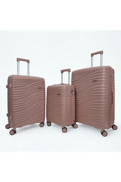carbon 3-piece shatter-resistant polypropylene bag set