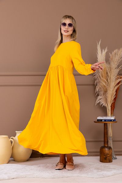 dilber fashion Viscose Dress with Back Button