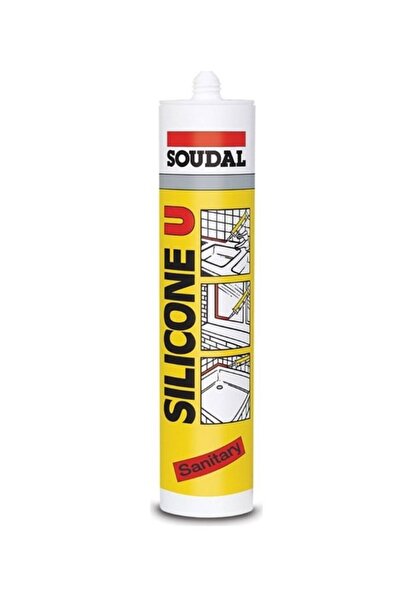 Soudal Silicone U Genel Amaçlı Silikon 280 gr Antrsit Gri