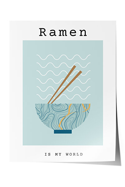 Zestia Poster fără ramă, Bol pentru ramen, Decor pentru bucătărie, Poster în ...