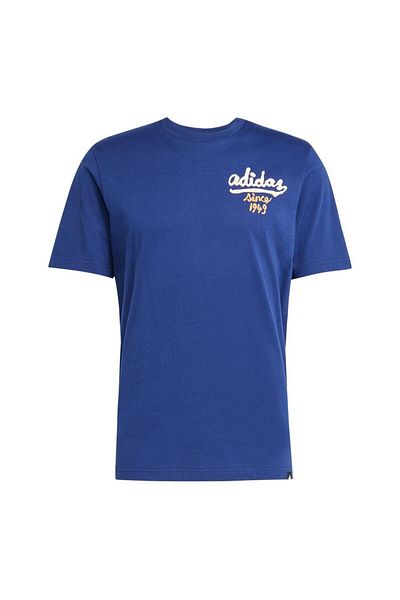 adidas Men's Blue T-Shirt m Sauce t Jm6465