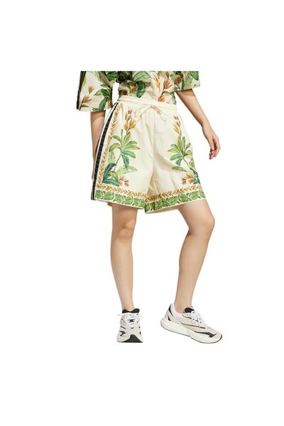 adidas Women's White Shorts Farm Prm Short Jd6288