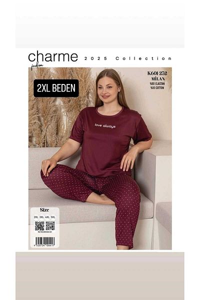CHARME Milan Fabric Summer Home Wear - Pajama