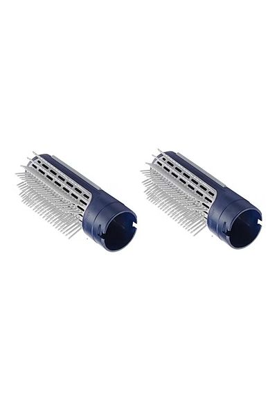rebune Hair Styling Brush Blue/White 2 Pieces