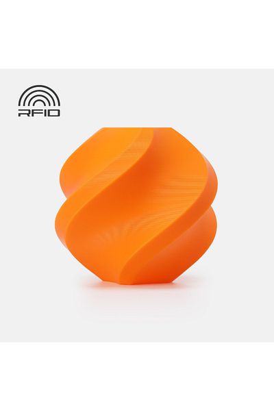 Bambu Filament refill, PLA Basic, 1.75 mm, Pumpkin Orange, Lab, RFID auto reading