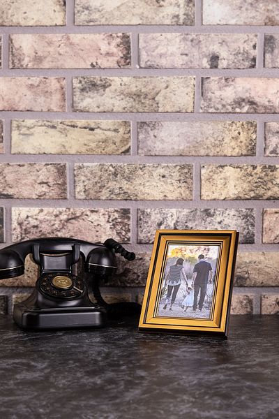 asel sanat 13X18 Photo Frame - Real Glass - Footed Frame