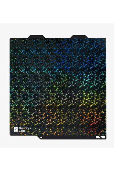 Bambu Lab A1 mini 3D printer printing plate, 3D effect, Starry Surface texture
