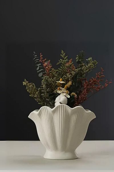 Minima Art Studio Oyster Vase Decorative Vase Seashell Vase Trinket