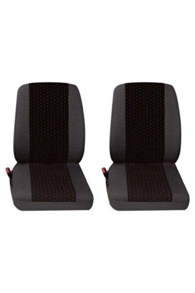 PETEX Set de huse universale pentru scaune față, negre, pentru furgonete