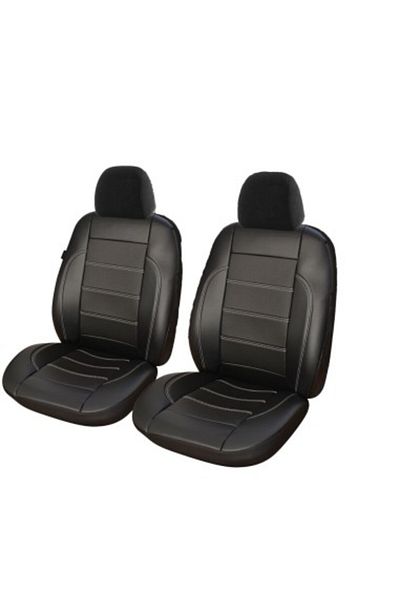 Umbrella Exclusive Leather King leather seat cover set 2 pcs