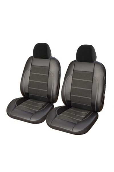 Umbrella Exclusive Leather & Alcantara seat cover set 2 pcs