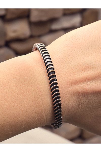 NBS Beautiful Naturel Stones Copper Bracelet Adjustable Very Good Quality for Women and Men (Gift, Special Day, Daily)