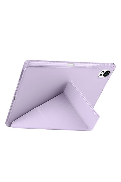 kılıffuarı Huawei Matepad 12X Case Tri Folding Silicone with Pen Compartment Foldable Stand Pu Leather Soft