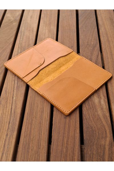 MAT Deri Passport Cover Genuine Leather Travel Wallet Passport Holder