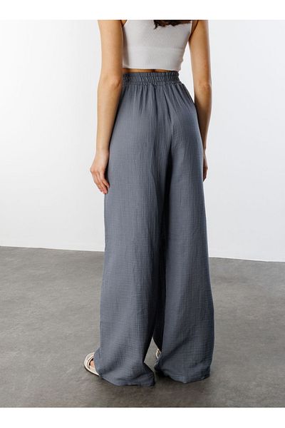 Shiron Sportswear&Company Luxury Quality Wide Leg Muslin Women's Palazzo Trousers
