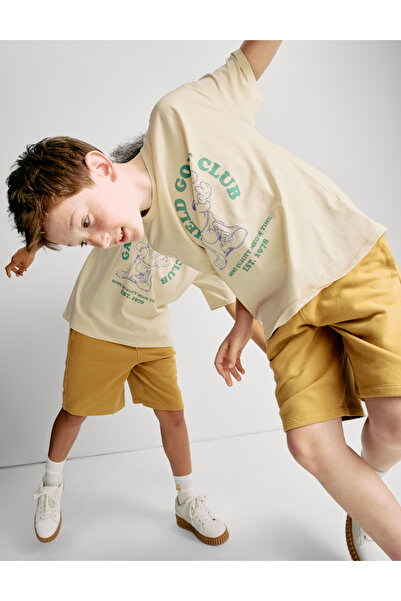 Marks & Spencer %100 Pamuk Garfield™ Golf Tişörtü (6–16 Yaş)