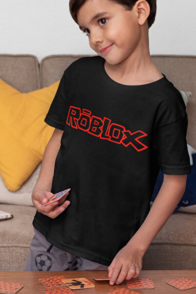 SEVBANO Roblox Printed Unisex Game Kids T-Shirt (1-12 Years)