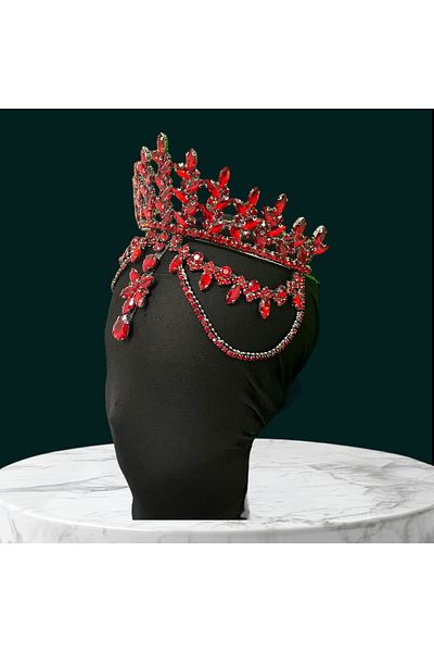 Sabek Bujiteri Mysteria Frontlet Bride,Henna,Engagement,Promise,After,Bride,Party Crown