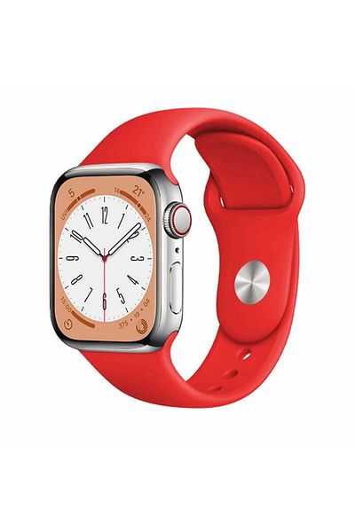 shop AppleWatch 5 6 7 8 9 10 S متوافق 38/40/41/44 مللي متر حزام معصم عالي الجودة حزام معصم كلاسيكي عالي الجودة من السيليكون