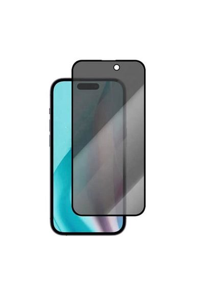 ALVAL Privacy tempered glass film compatible with Iphone 16, Full Cover