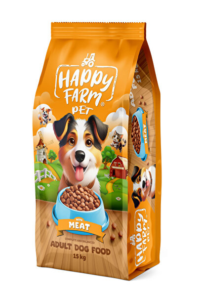 Cango Happy Farm Etli Köpek Maması 15Kg