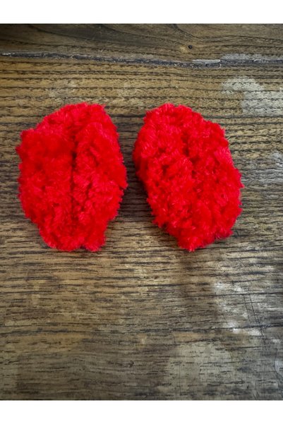 happyteks boutique Snap Red Buckle 2 Pcs