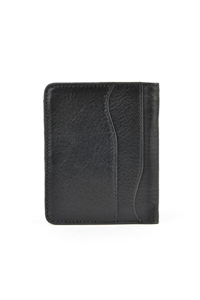 Ziya , Unisex Γνήσιο Δερμάτινο Θήκη Κάρτας 1539852Z02 Μαύρο