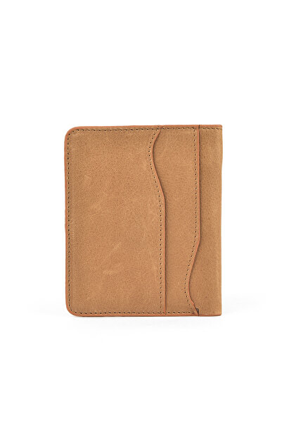 Ziya Унисекс калъф за карти от естествена кожа 1539852Z02 Кафяв